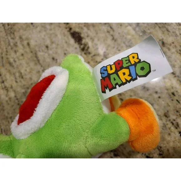 Nintendo Super Mario Bros. 8" YOSHI Plush Stuffed Animal Toy 2019 - Picture 10 of 12